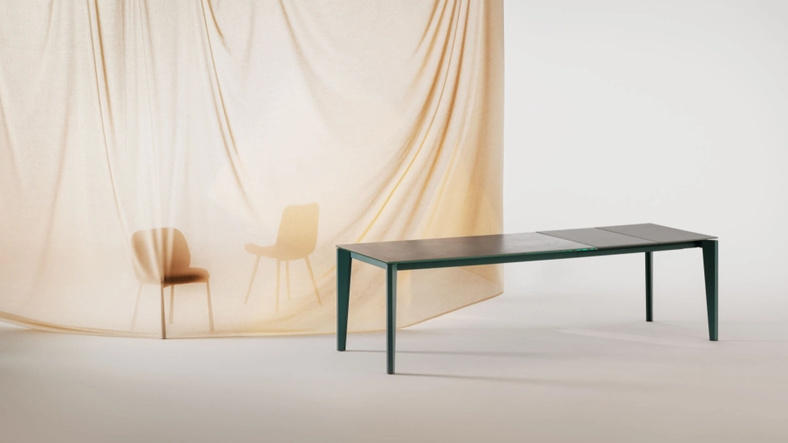 Tavolo allungabile Diamante di Midj