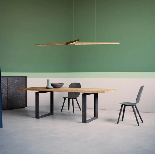 Tavolo allungabile Frame in legno di Pizzolato