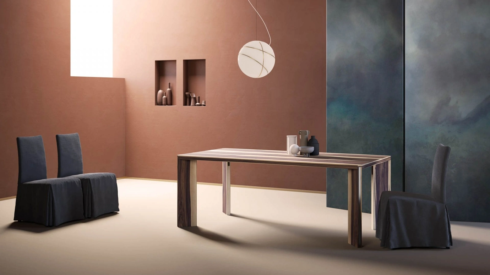 Tavolo Layer in legno di Pizzolato