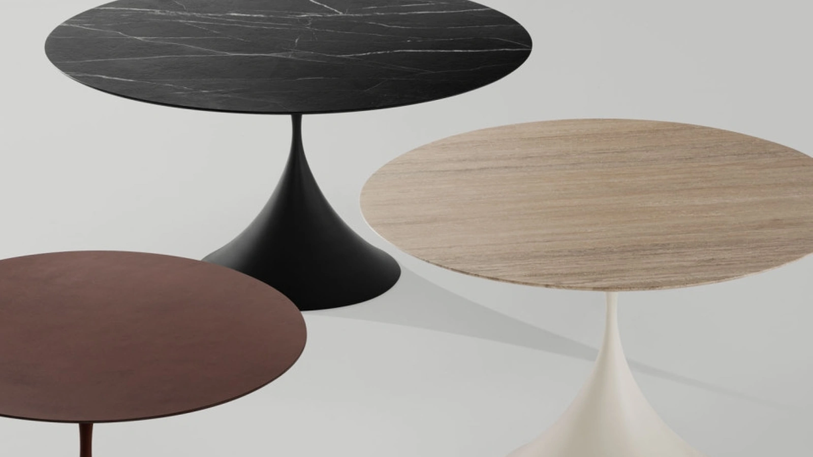 Tavolo rotondo Leo di Midj