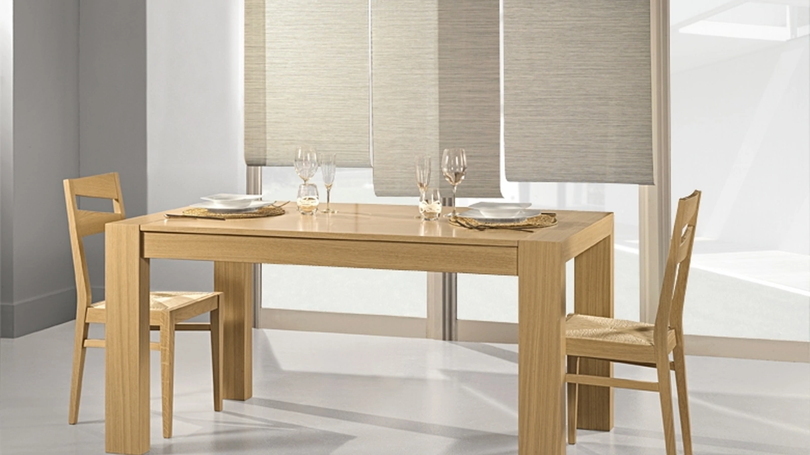 Tavolo allungabile in legno Londra di Pizzolato