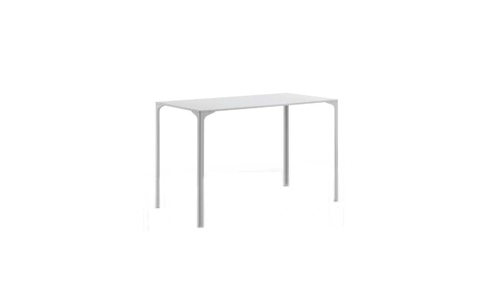 Tavolo alto realizzato interamente in metallo Armando H110 di Midj