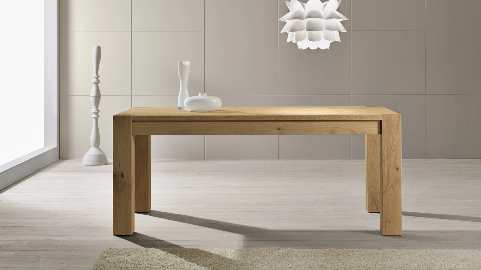 Tavolo allungabile Panama in legno di Pizzolato