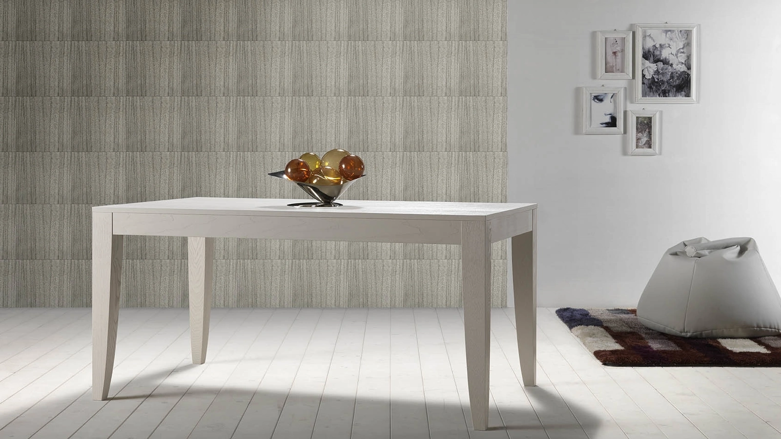 Tavolo in legno laccato Bruxelles di Pizzolato