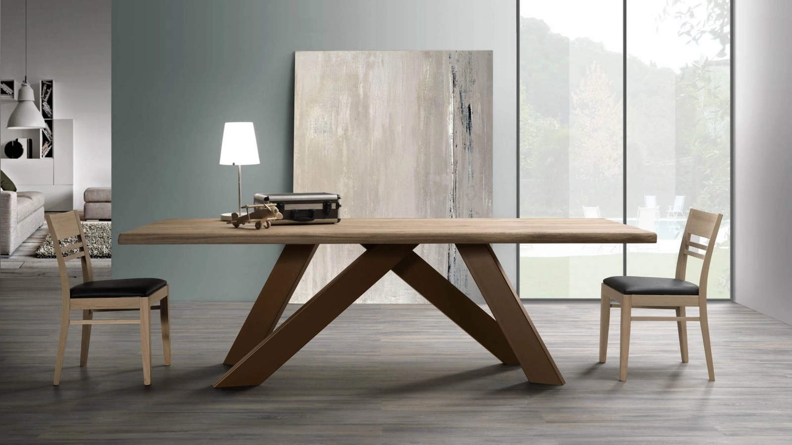 Tavolo in legno Praga di Pizzolato