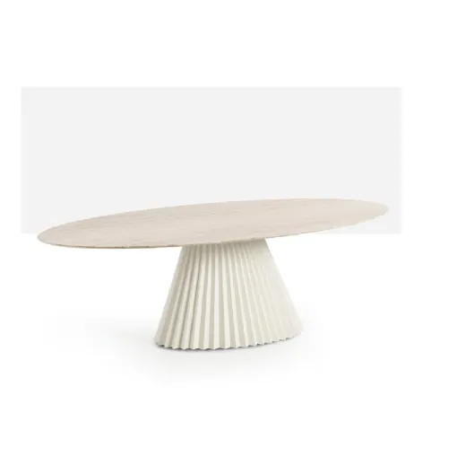 Tavolo Plissé Ellittico di Midj