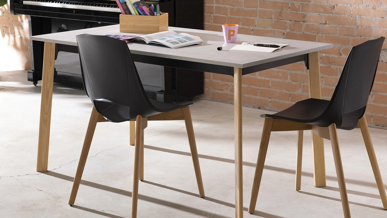 Tavolo allungabile Otello Piano Angoli 90 di Pointhouse