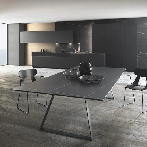 Tavolo rettangolare Sahara Noir 07 di Modulnova
