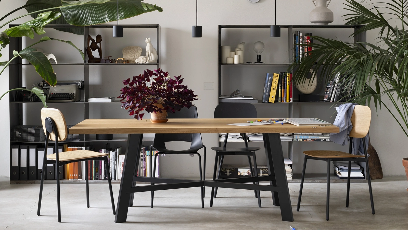 Tavolo Thor Fisso Impiallacciato di Pointhouse