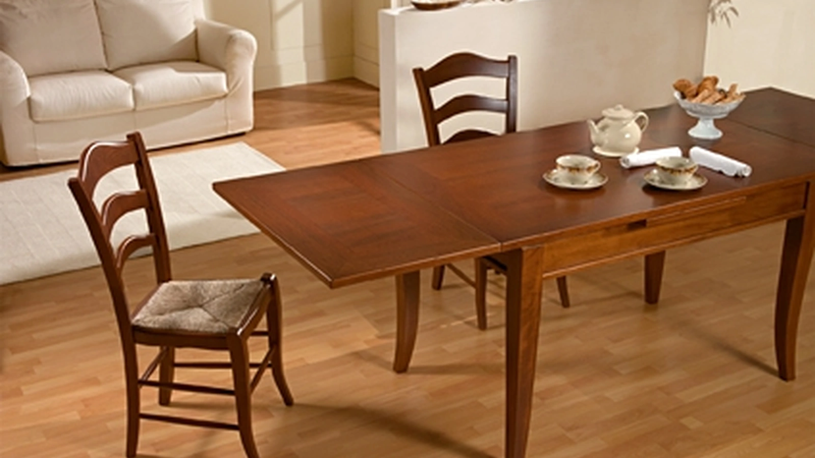 Tavolo allungabile in legno Tiziano di Pizzolato