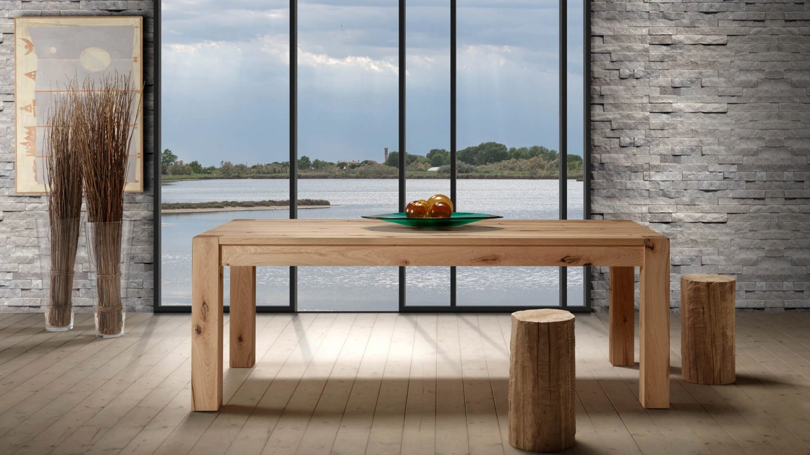 Tavolo allungabile in legno Venezia di Pizzolato