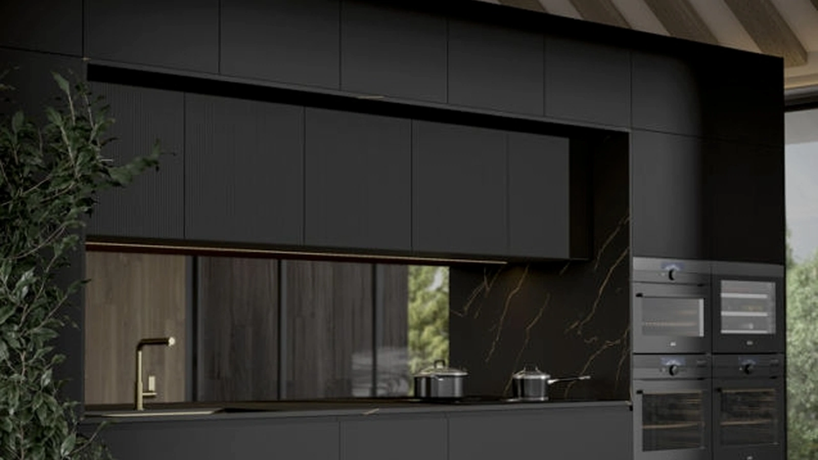 Cucina Moderna lineare Gea 02 di Arrex