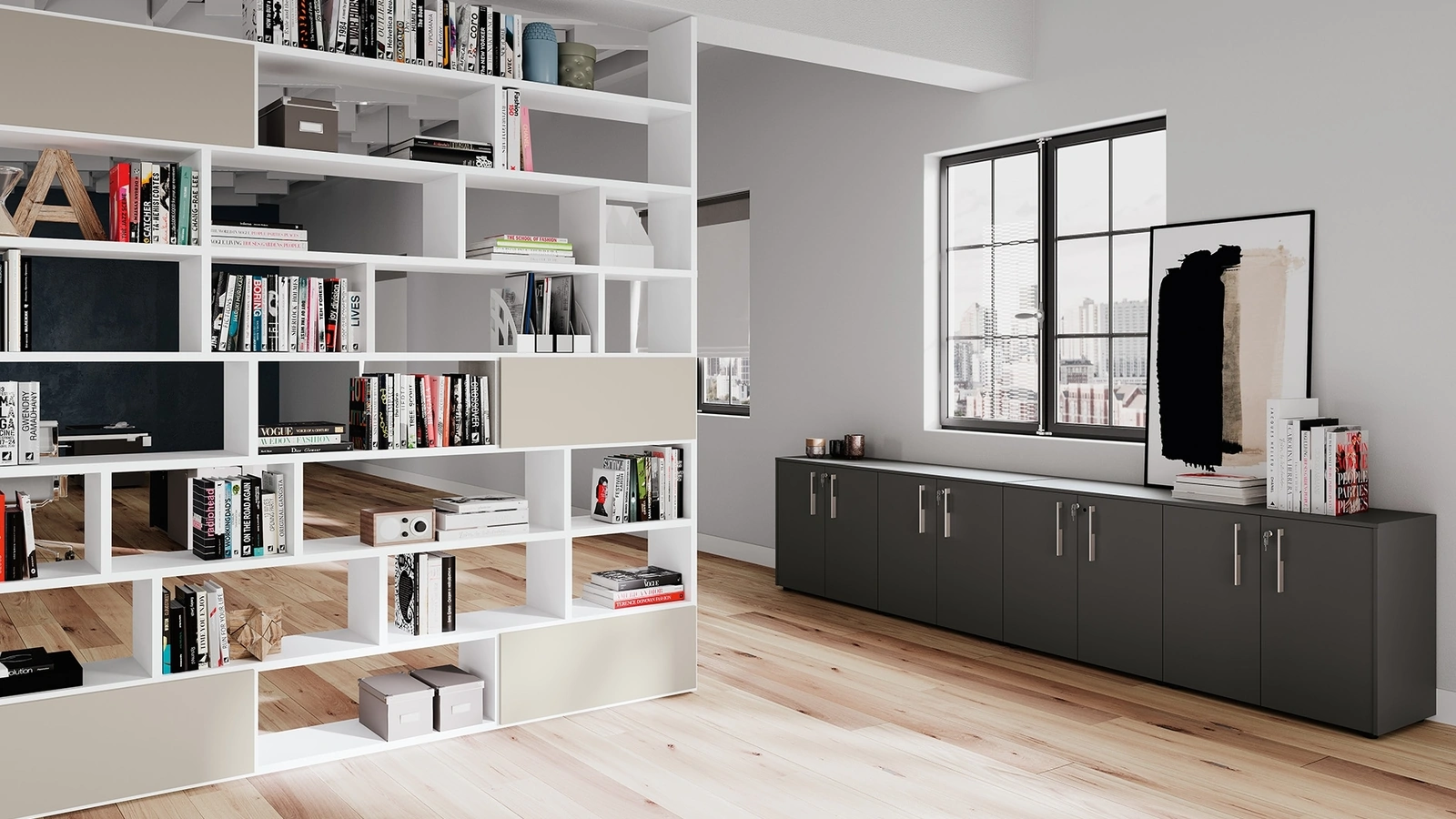 Armadio Archivio Grigio di Colombini Office