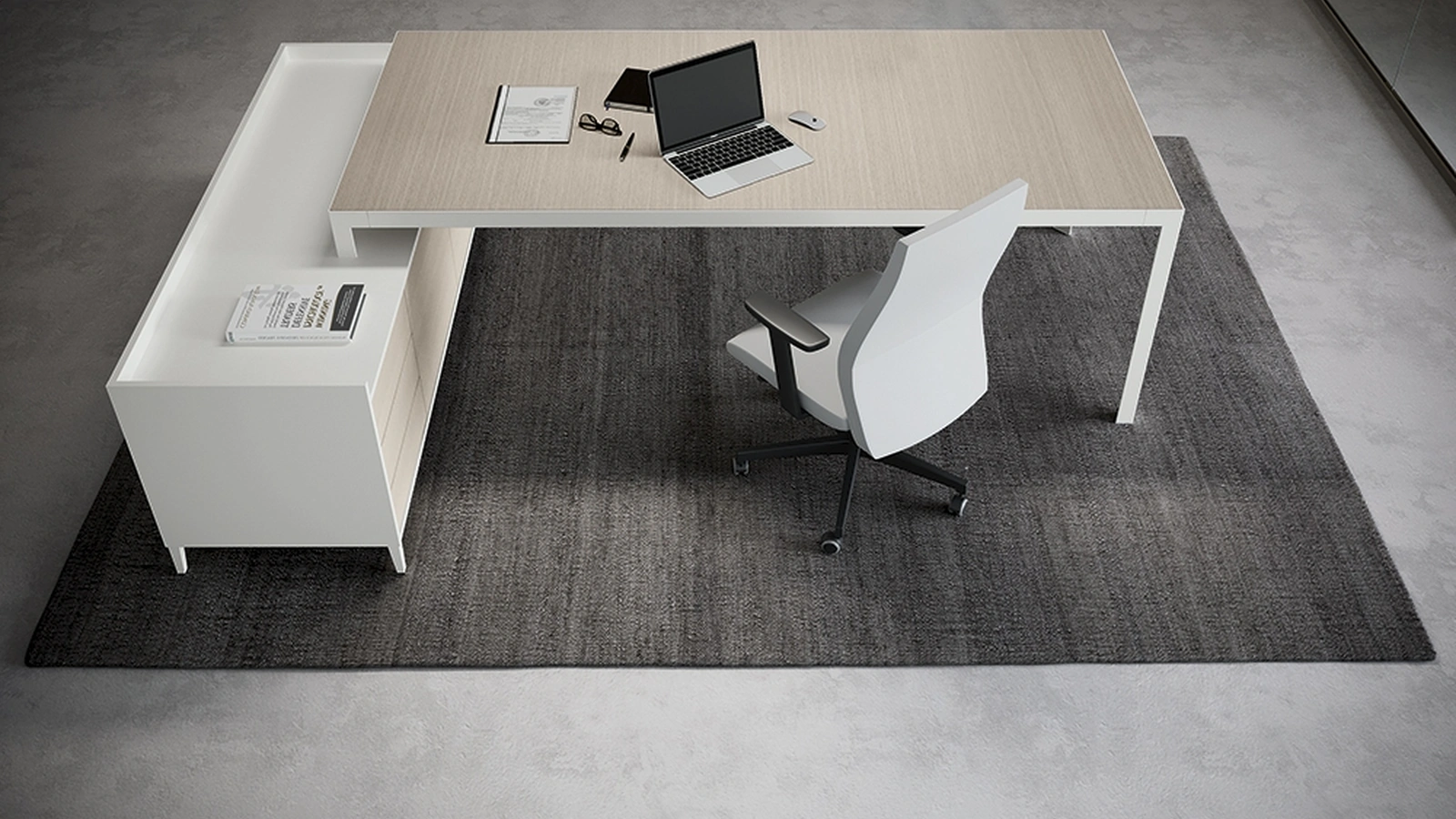 Scrivania Direzionale D1 Executive 03 di Colombini Office