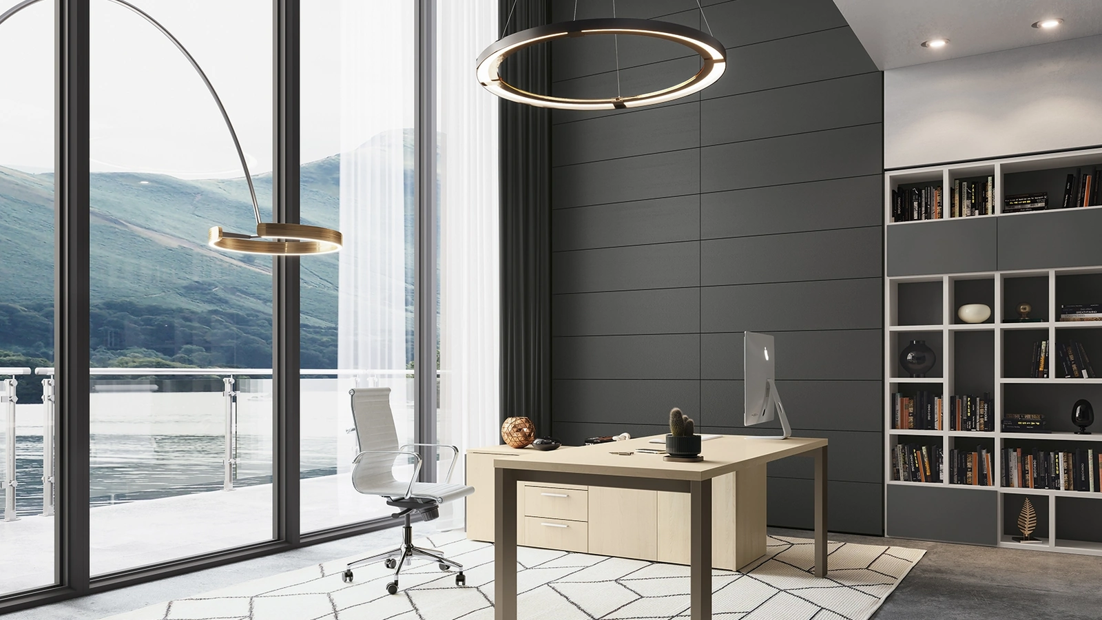 Scrivania Direzionale Go Steel Melaminico di Colombini Office