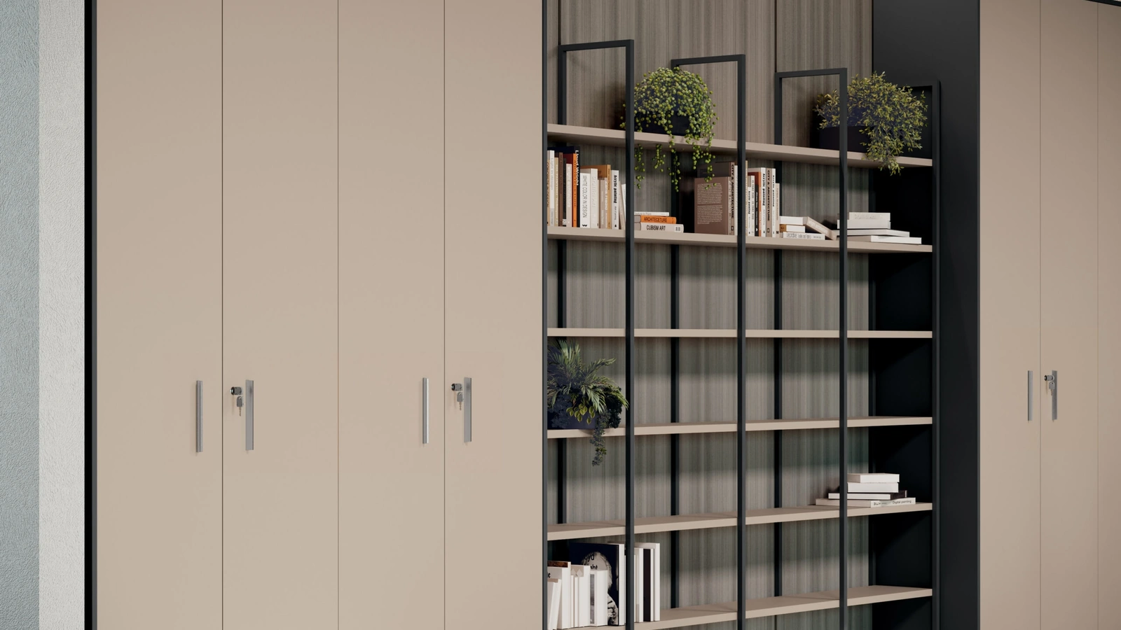 Libreria modulare Up&Up di Colombini Office