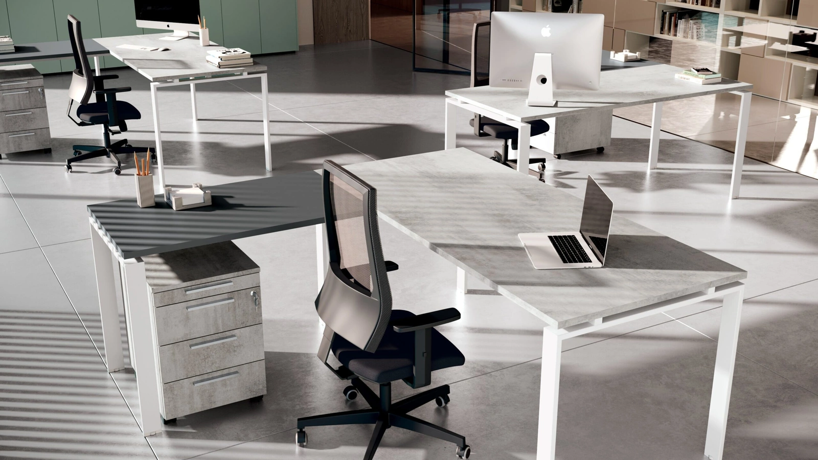 Scrivania Operativa Loft City On 06 di Colombini Office