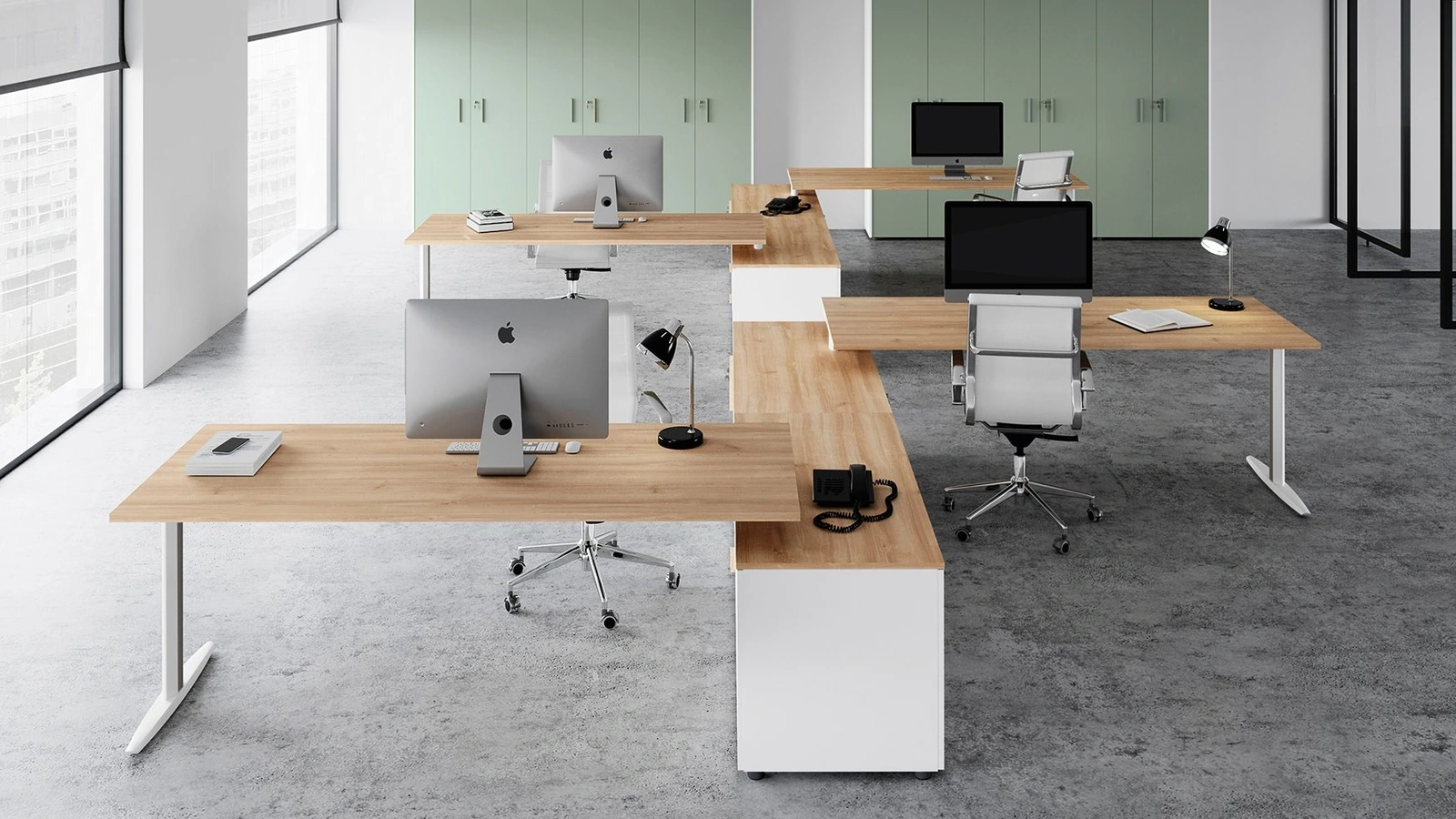 Scrivania Operativa Teko 06 di Colombini Office