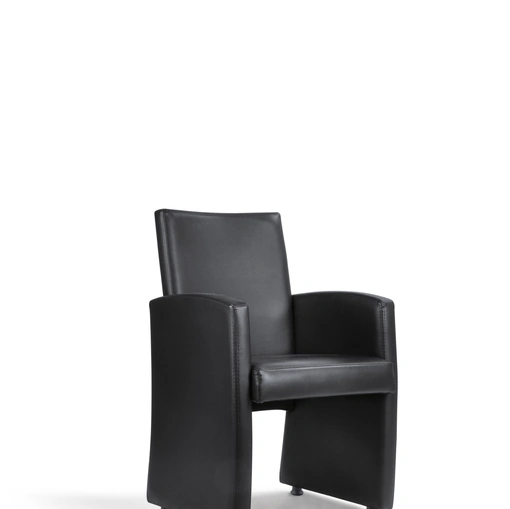 Poltroncina ospiti e attesa 16 in pelle di Colombini Office