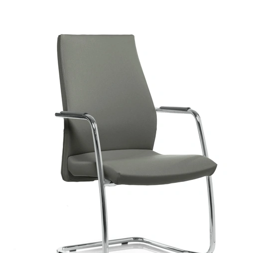 Poltroncina ospiti e attesa 17 in tessuto con struttura metallica di Colombini Office