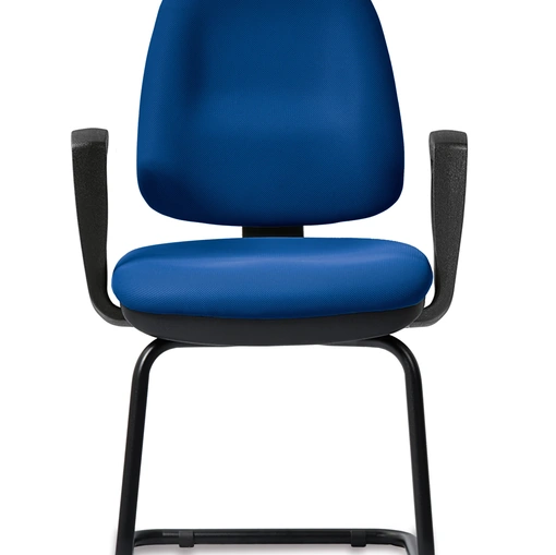 Seduta Operativa 18 in tessuto imbottito con braccioli di Colombini Office